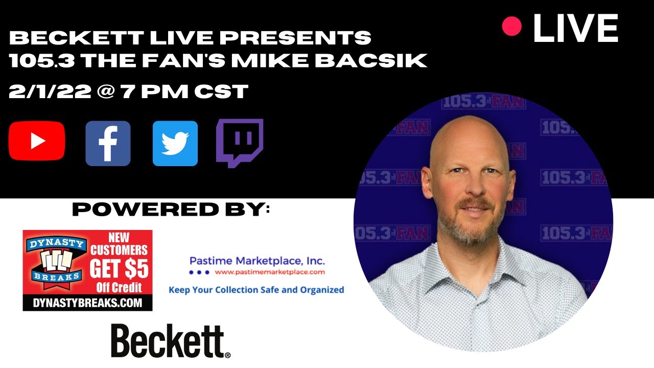 Beckett Live Presents 105.3 The Fan's Mike Bacsik