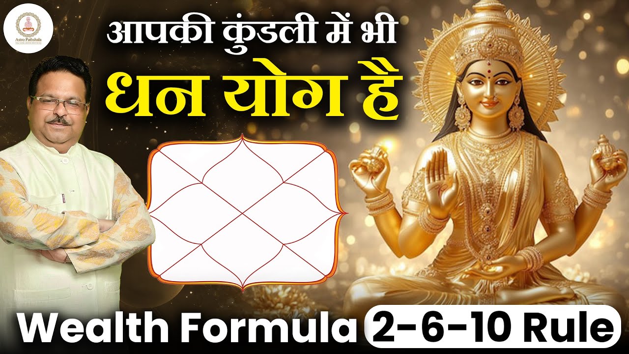 Kya Aapki Kundli Mein Dhan Yog Hai? Wealth Check Karne ke 5 Pakke Rules