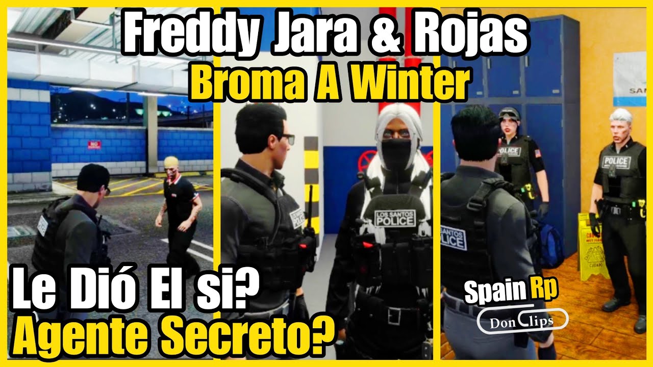 FREDDY DIO el SI ROJAS a JARA? BROMA a WINTER, Freddy vs AGENTE SECRETO xd , Ferrari F SpainRp