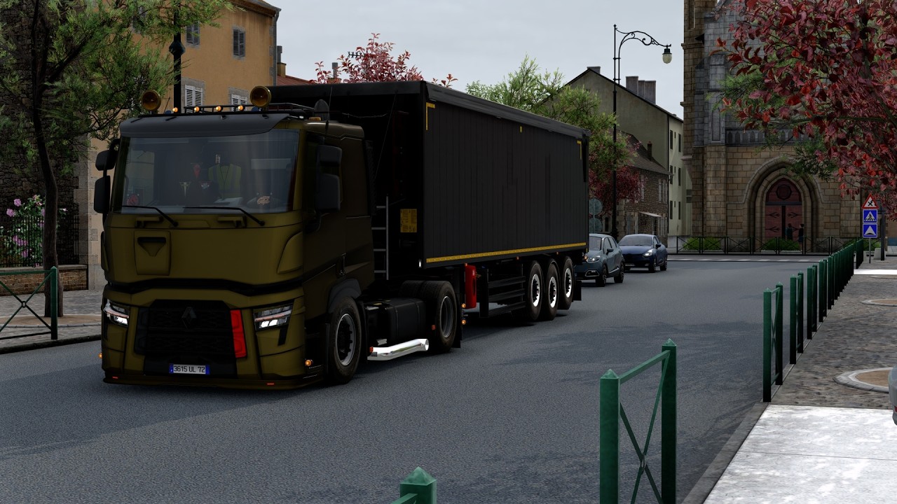 ETS2 1.58 / GU sous la pluie 😅 / no comment