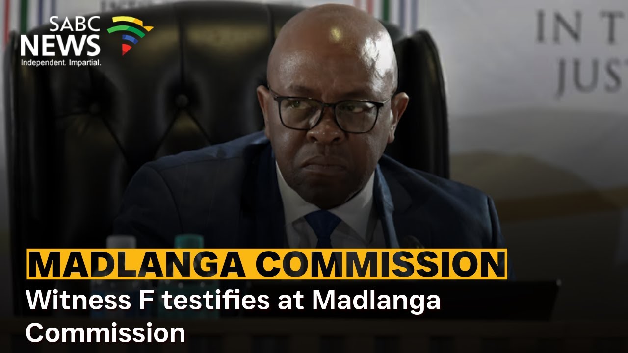 Madlanga Commission | Witness F testifies at Madlanga Commission