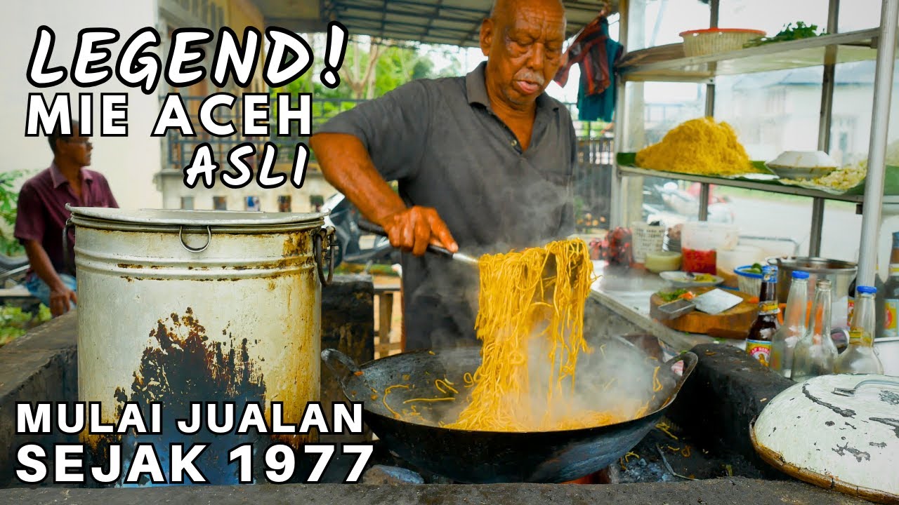 Langka! Bertahan Lebih 40 Tahun MIE ACEH Legendaris Jarang Diketahui (Awal Jualan 50 Rupiah 1 Porsi)