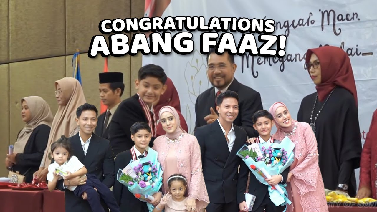 BANGGA DAN HARU KELULUSAN ABANG FAAZ....