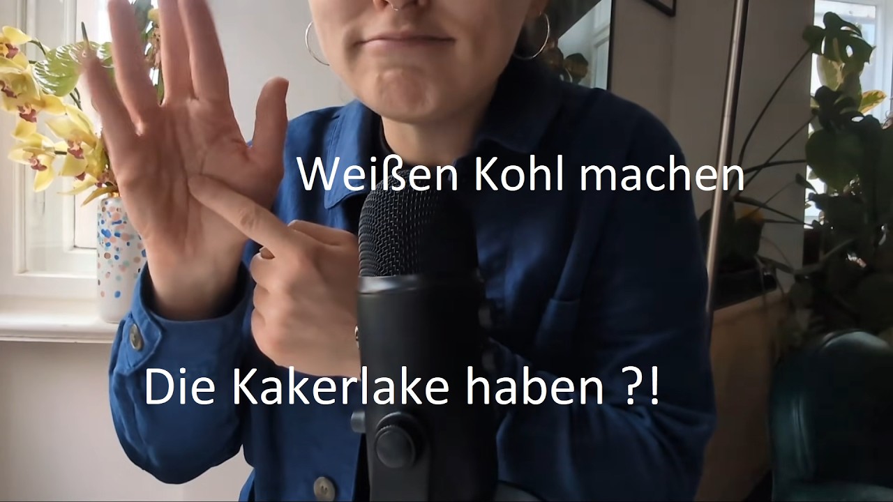 Lustiges ASMR Deutsch | Französische Redewendungen wörtlich übersetzt