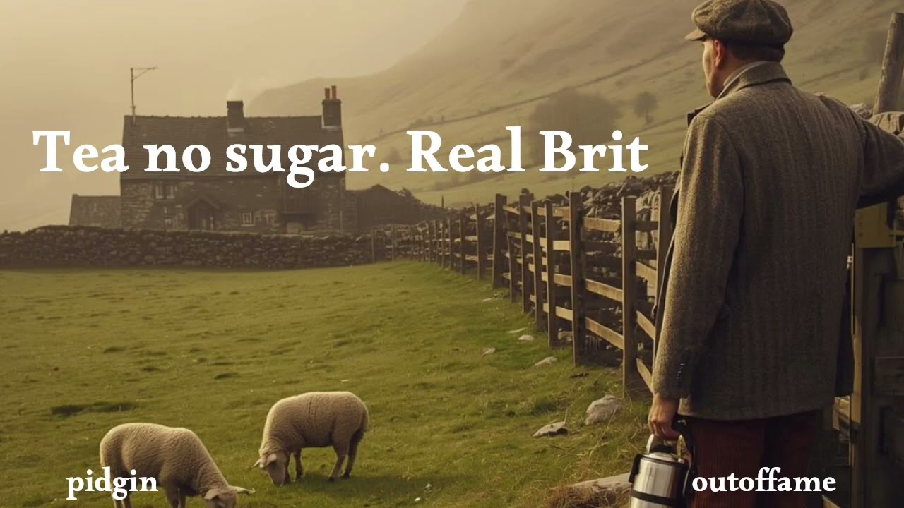 Tea no sugar. Real Brit