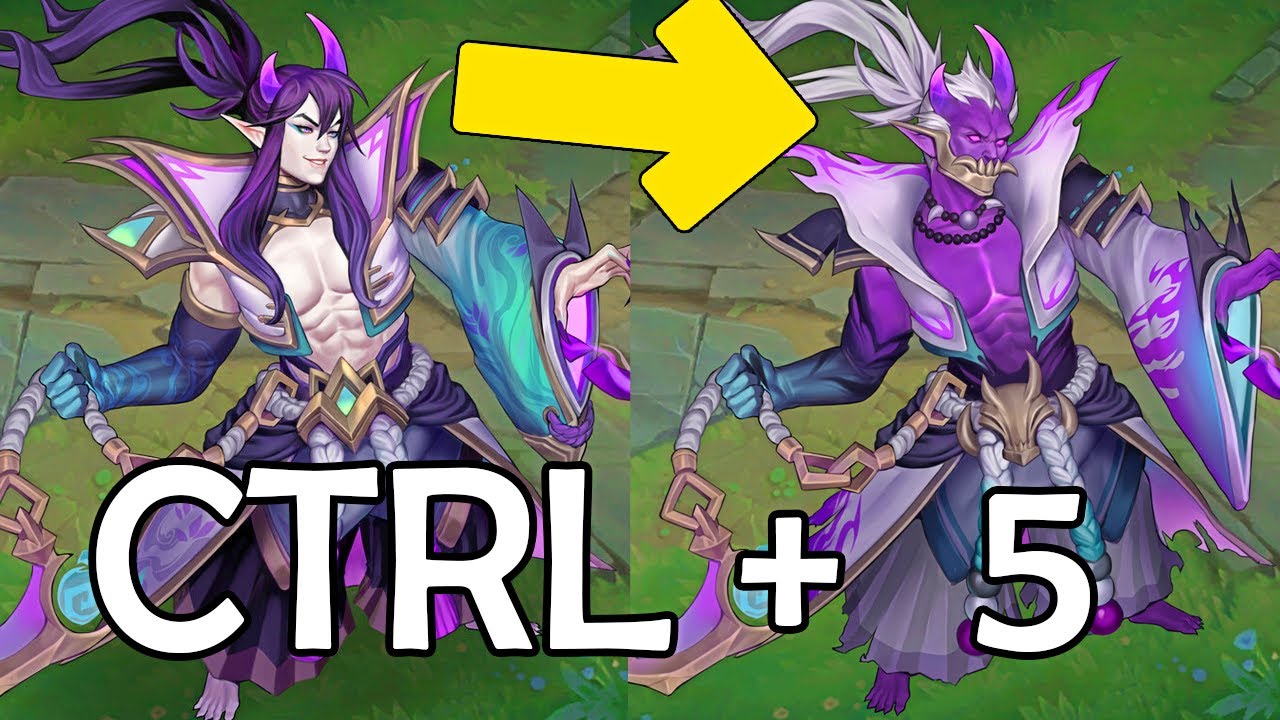 TODOS LOS SECRETOS CTRL + 5 EN LEAGUE OF LEGENDS #2