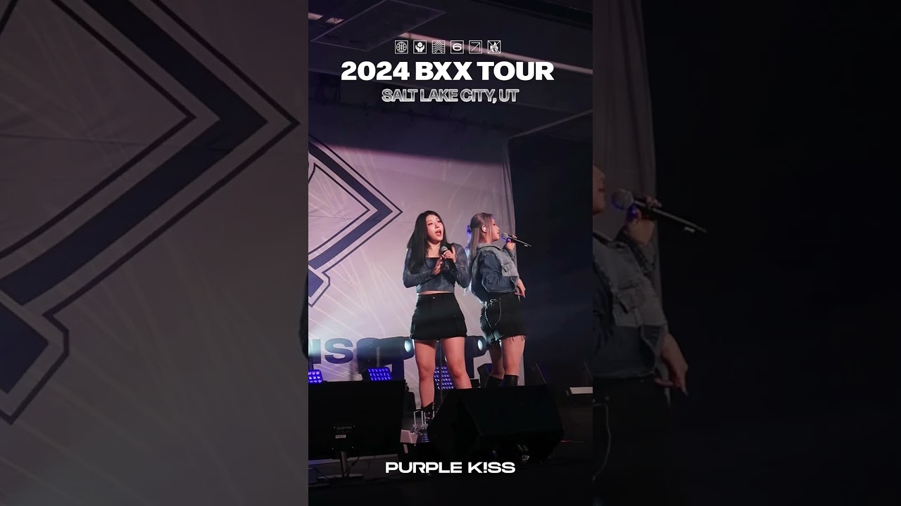 💜 PURPLE KISS 2024 BXX TOUR - Salt Lake City, UT 💜 #퍼플키스 #PURPLE_KISS #BXX #PURPLE_KISS_BXX_TOUR