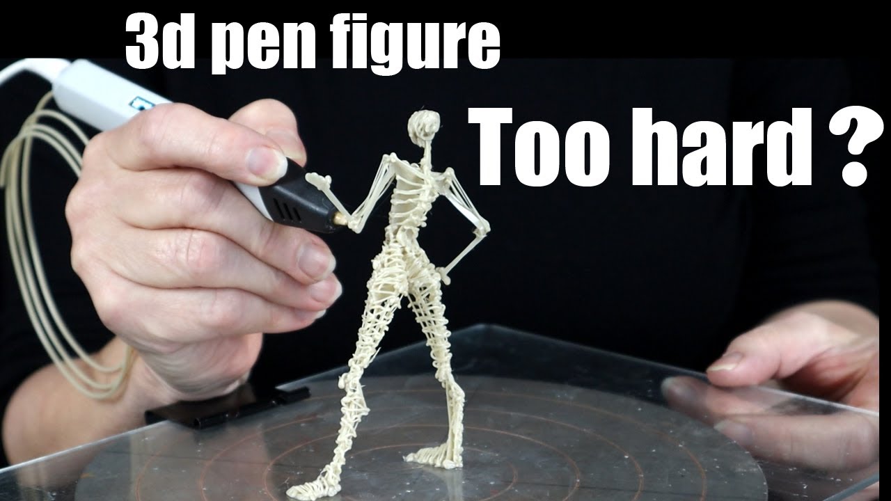 Start figure drawing with 3d pen