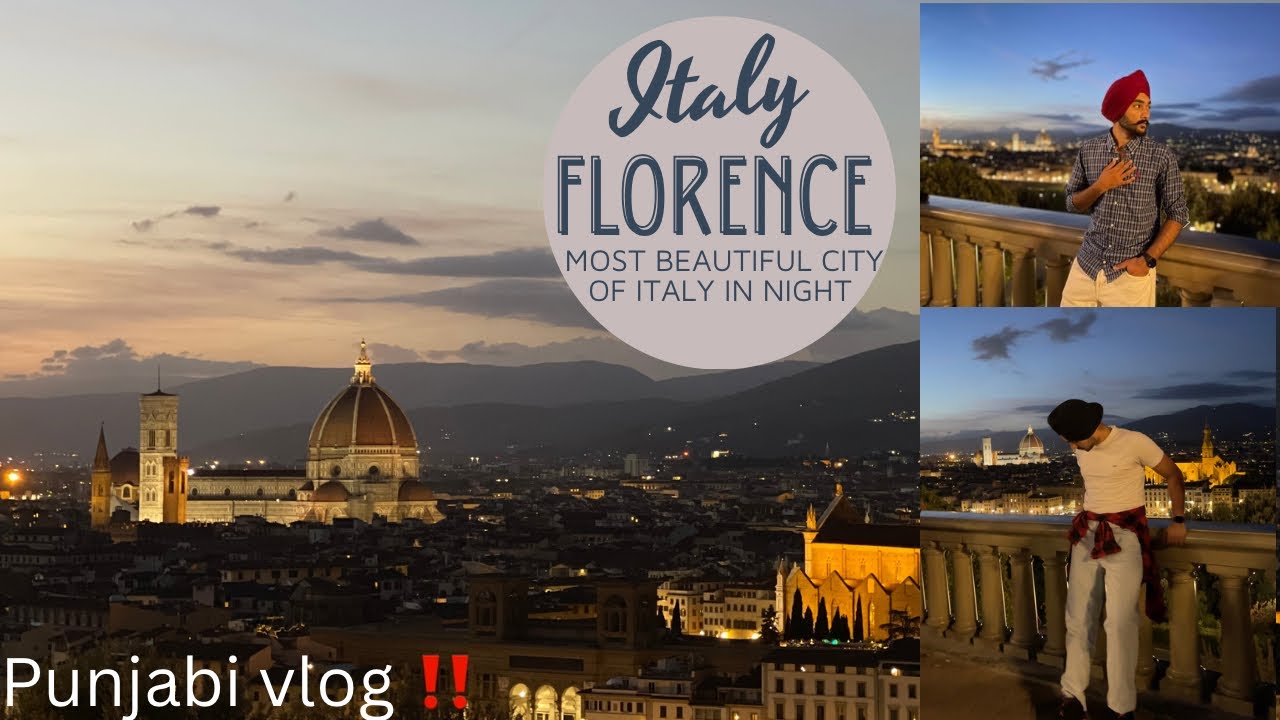 Florence Italy | raat de nazare🤩| ene jyada lok 😳| penduitalian| Punjabi Vlog