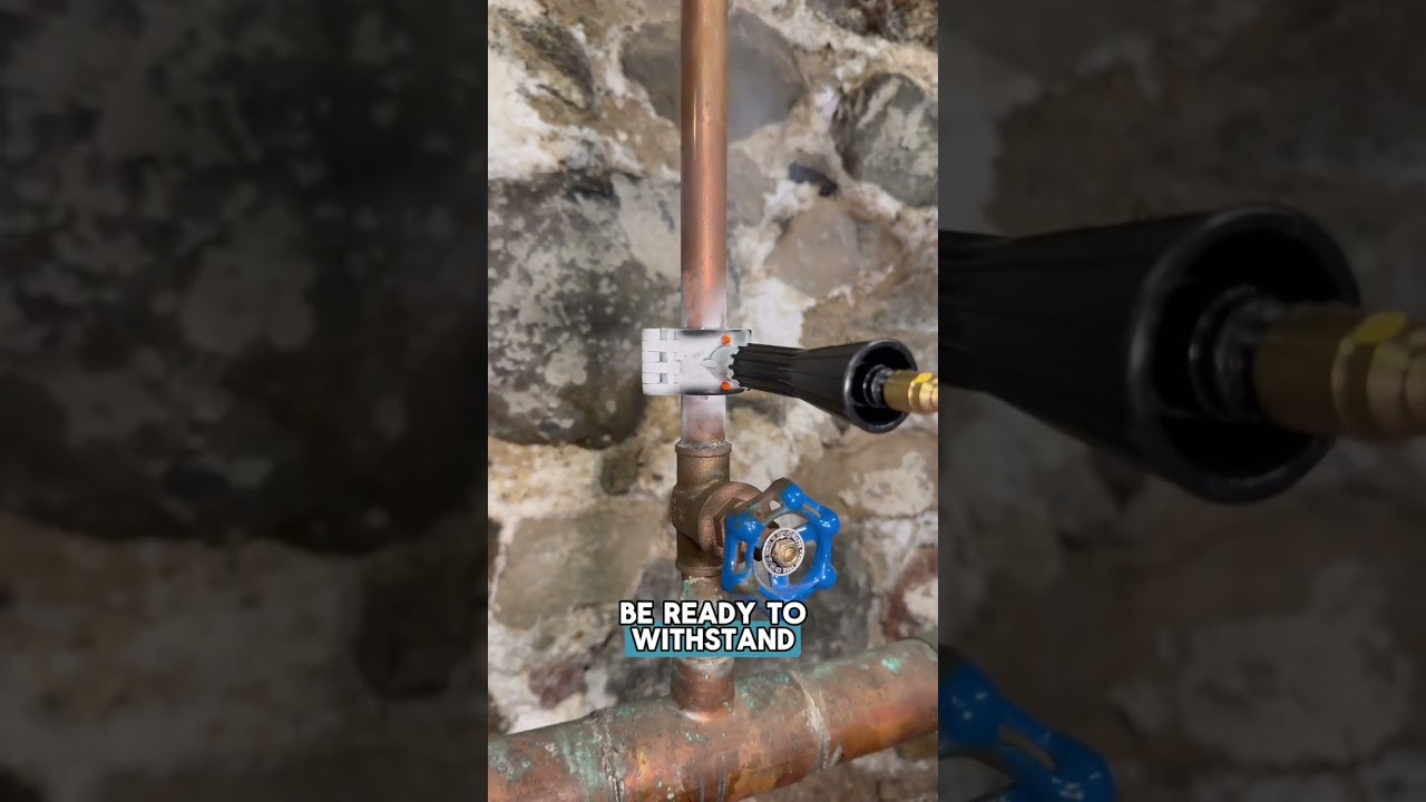 How to freeze a pipe