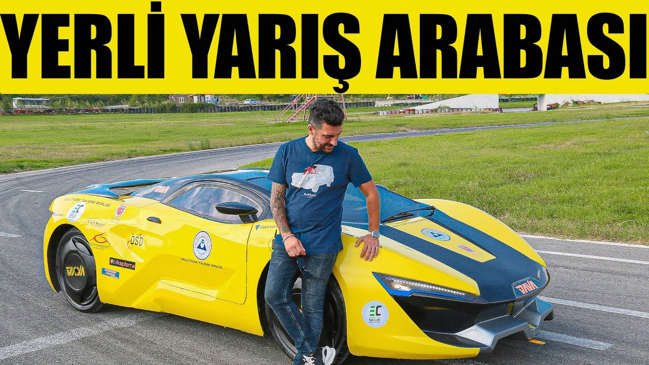 Öğrencilerin Yaptığı Yerli Yarış Arabası