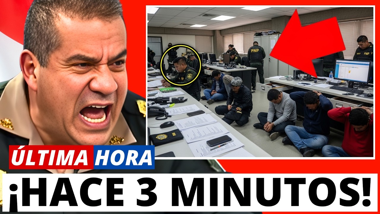 💥¡LOS VENDIERON DESDE DENTRO! PNP DESTAPA RED DE SOPLONES QUE ALERTABA A BANDAS