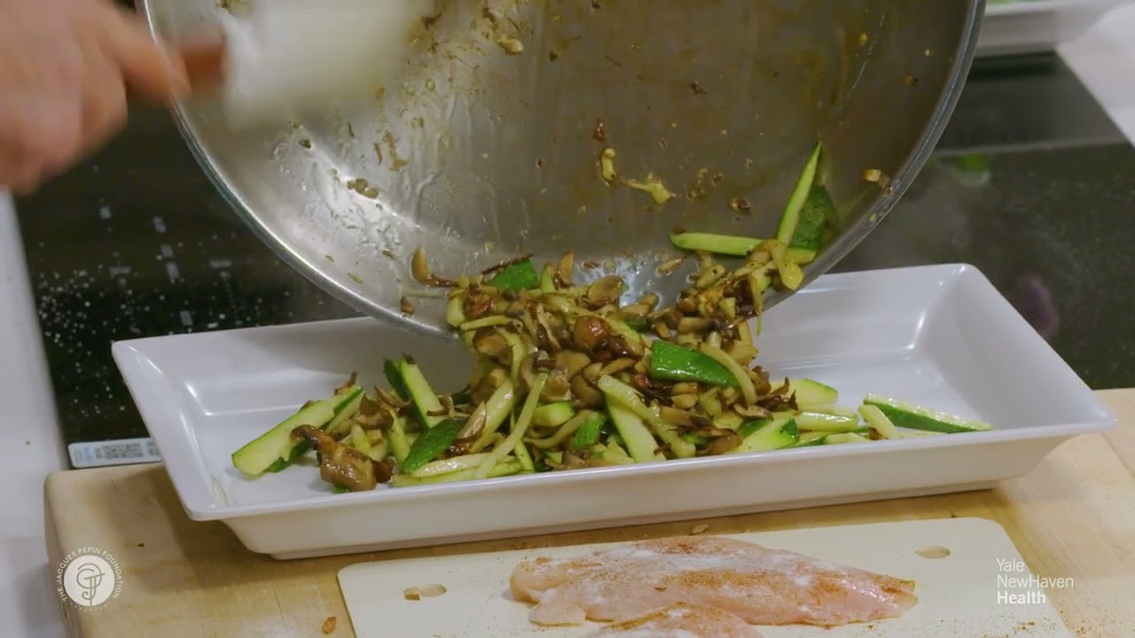 Chicken scallopini with Chef Jacques Pépin