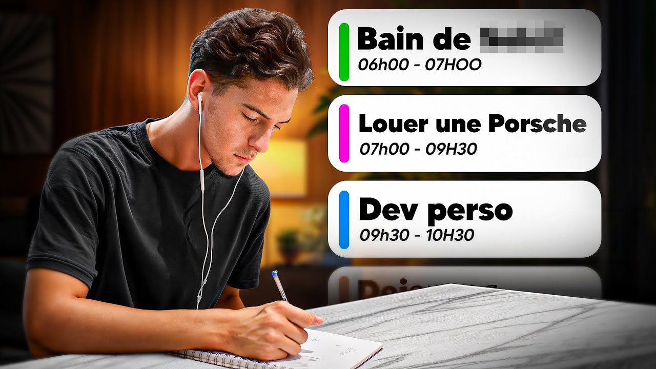 Comment j’organise mon temps pour TOUT N**QUER