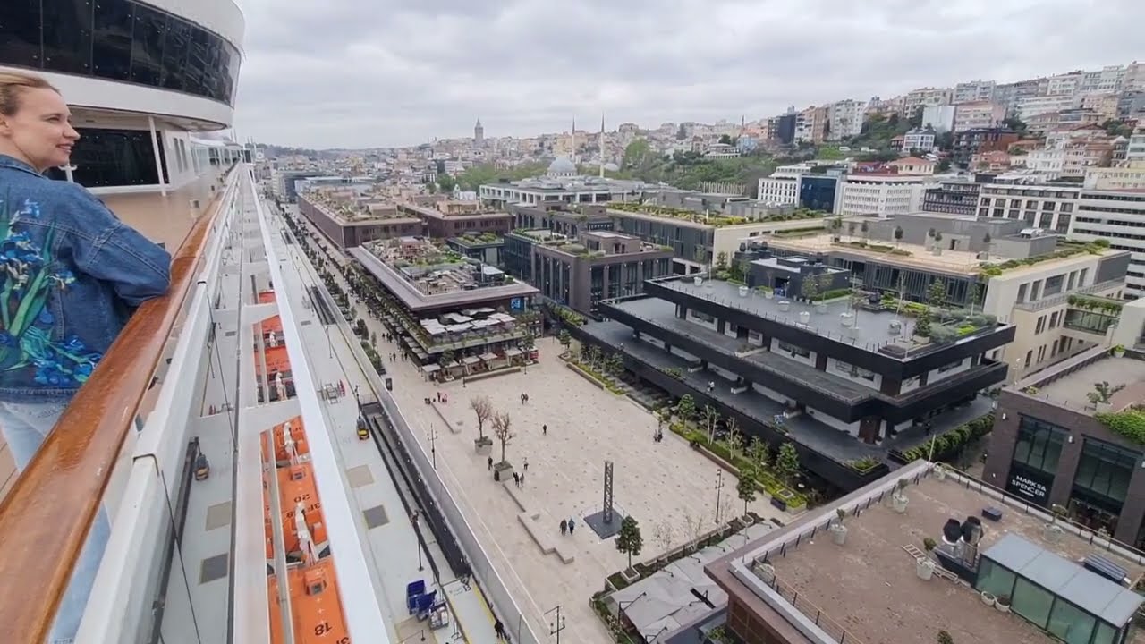 Как проходит посадка в порту Стамбула (Галатапорт) на msc Splendida. Важное изменение в описании 👇🏻