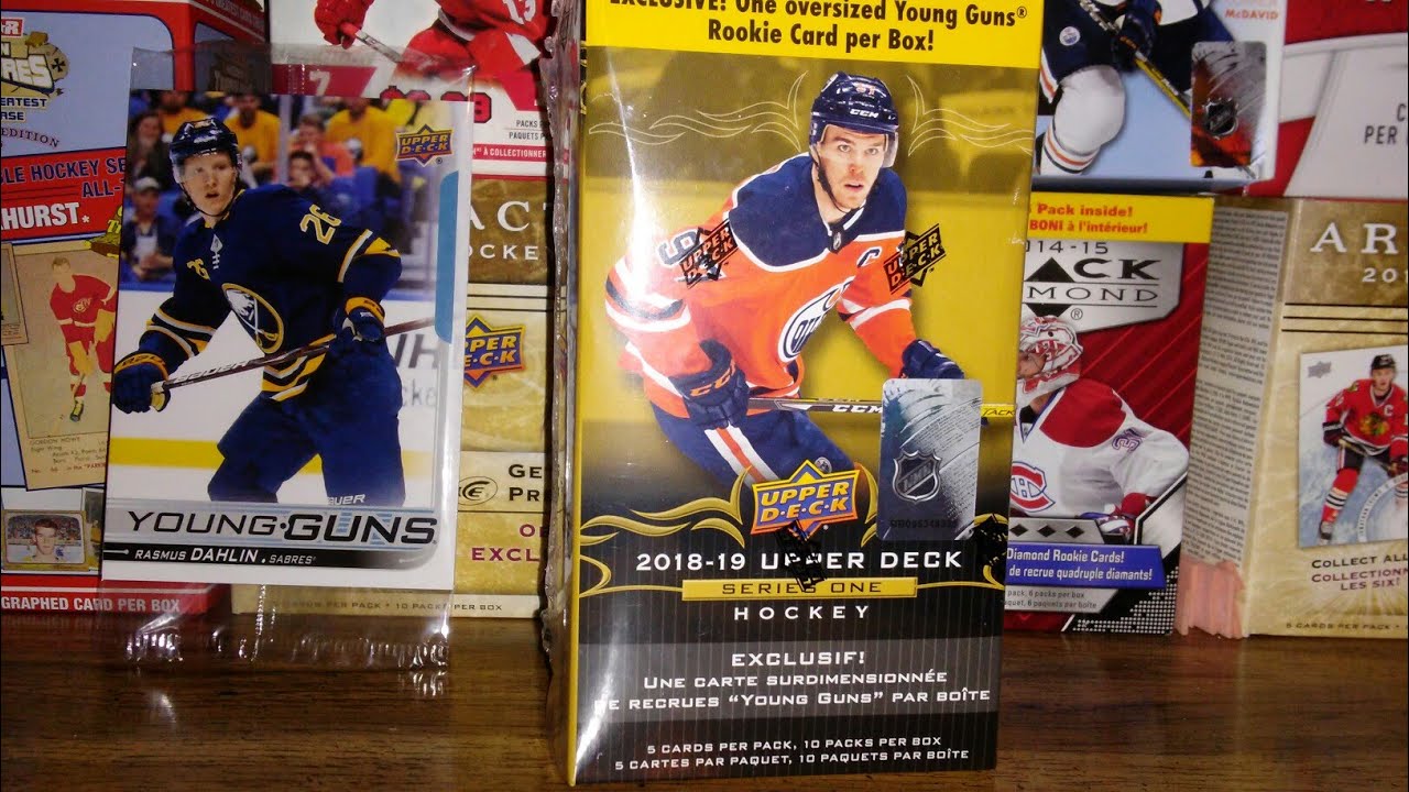 18/19 Upper Deck Series 1 Hockey Blaster Box Break