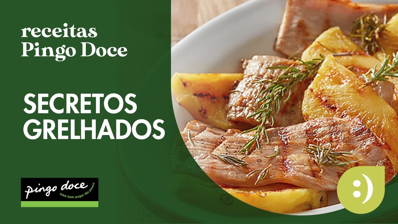 Secretos Grelhados com Abacaxi e Alecrim | Receitas | Pingo Doce