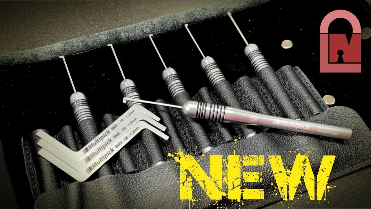 Multipick Elite G-PRO Community Edition Dimple Lock Pick Set