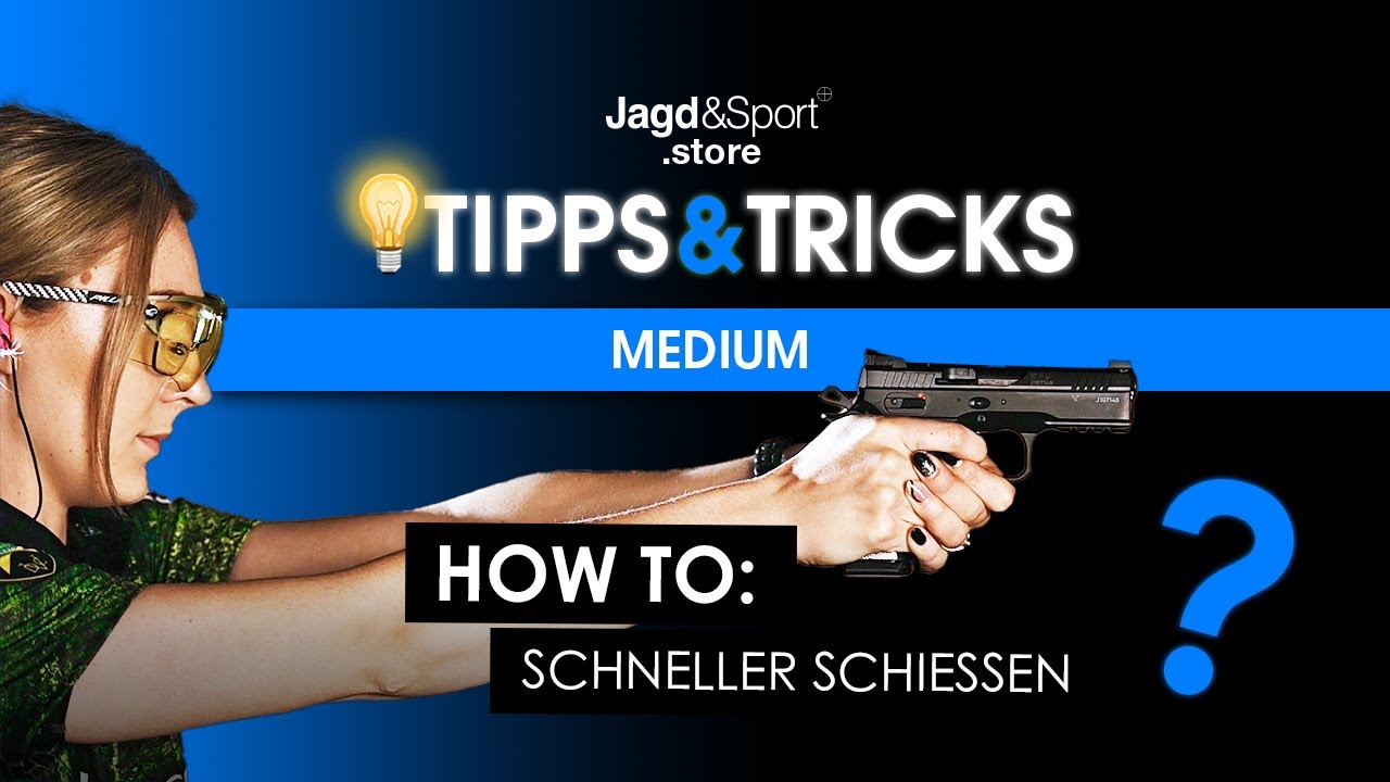 Schnell schießen wie die Profis! Lerne präzise & schnell zu schießen mit Techniken der IPSC Schützin