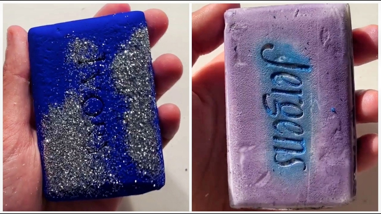 3X Speed Satisfying Soft Soap Cutting ASMR