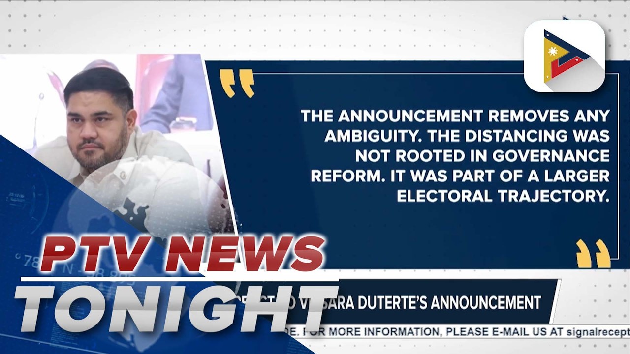 House solons react to VP Sara Duterte’s announcement