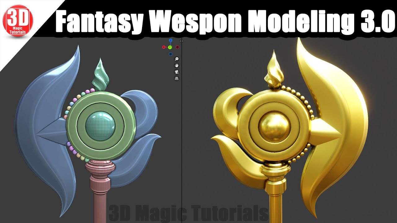 Fantasy Modeling in Blender 3.0 (Wespon)