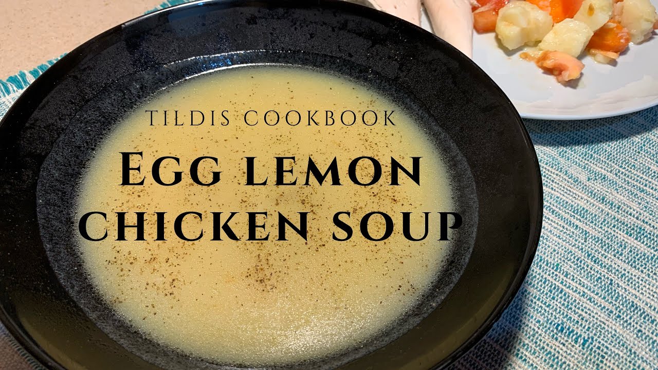 EGG LEMON CHICKEN SOUP & Vegetable Salad!  Αγαπημένη Κοτόσουπα Αυγολέμονο! Χειμερινή Λιχουδιά!  #25