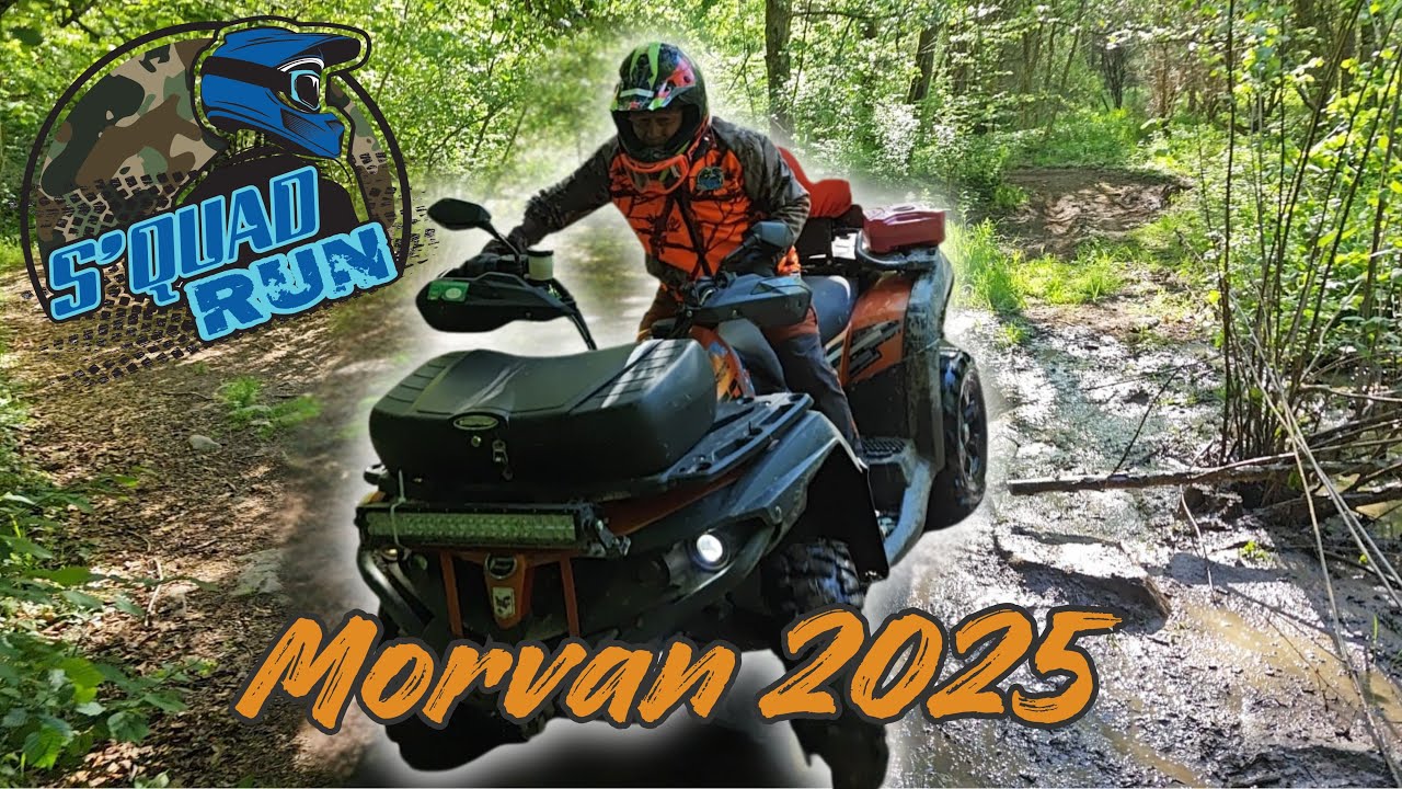 MEILLEURE VIDEO DE QUADS DE SQUADRUN / RANDO QUADS MORVAN 2025