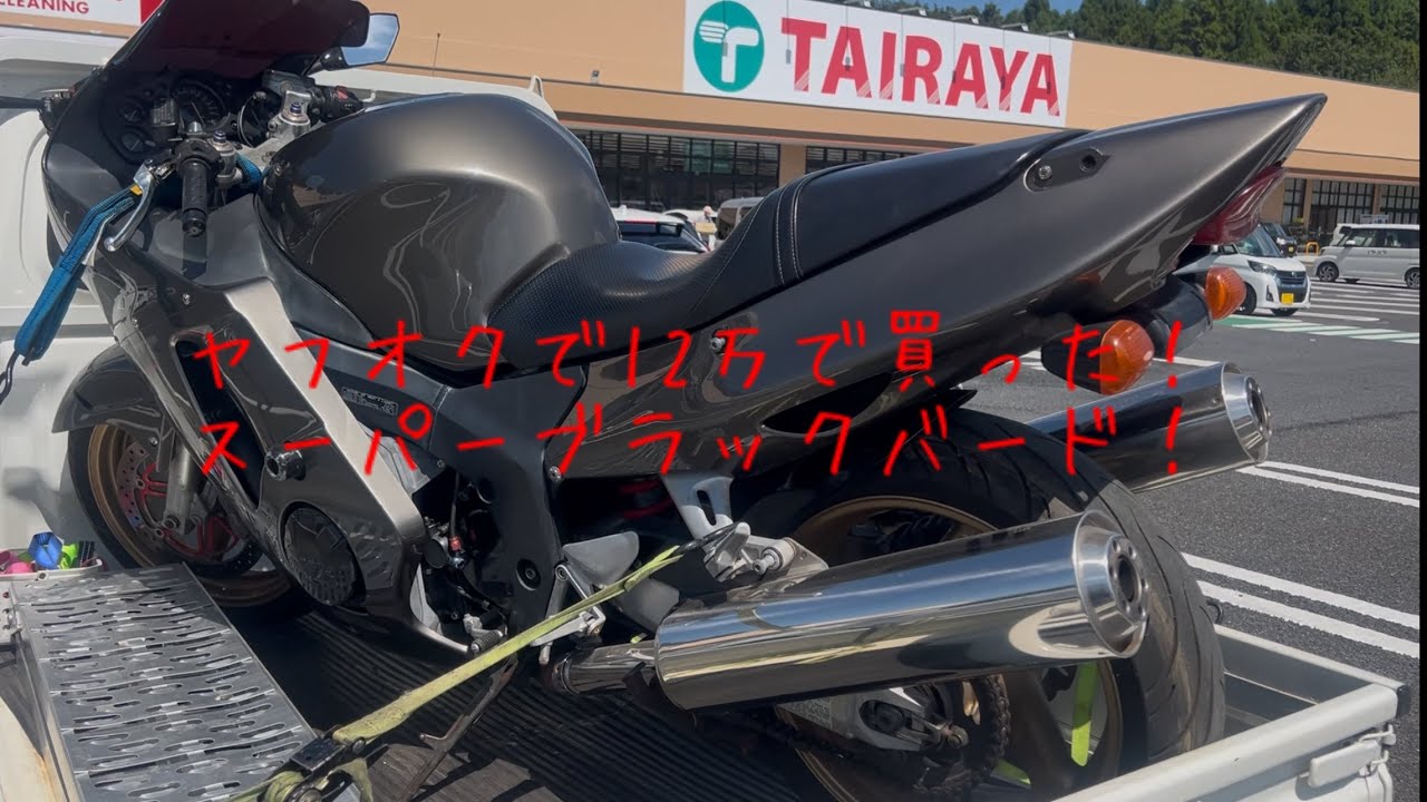 ヤフオクで買った12万のCBR1100XXブラバをあーだこーだ言う動画