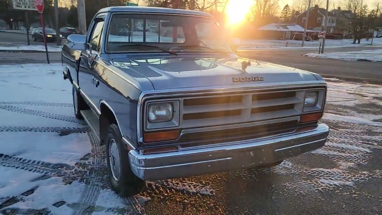 For Sale: $22,900 1989 Dodge Power Ram W100 318, Auto, 117k All original survivor call 330-729-5732