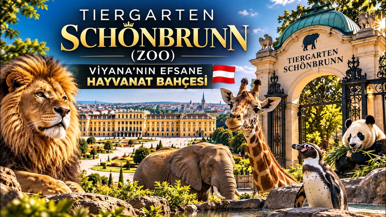 Tiergarten Schönbrunn (Zoo) | Viyana’nın Efsane Hayvanat Bahçesi 🇦🇹 #Wien #Zoo
