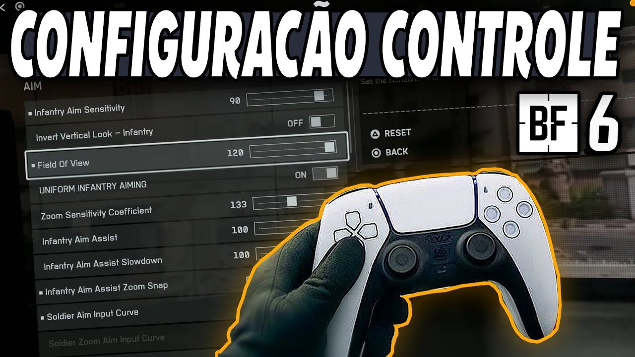 JOGUE MUITO MELHOR COM ESSAS CONFIGS NO BATTLEFIELD 6!