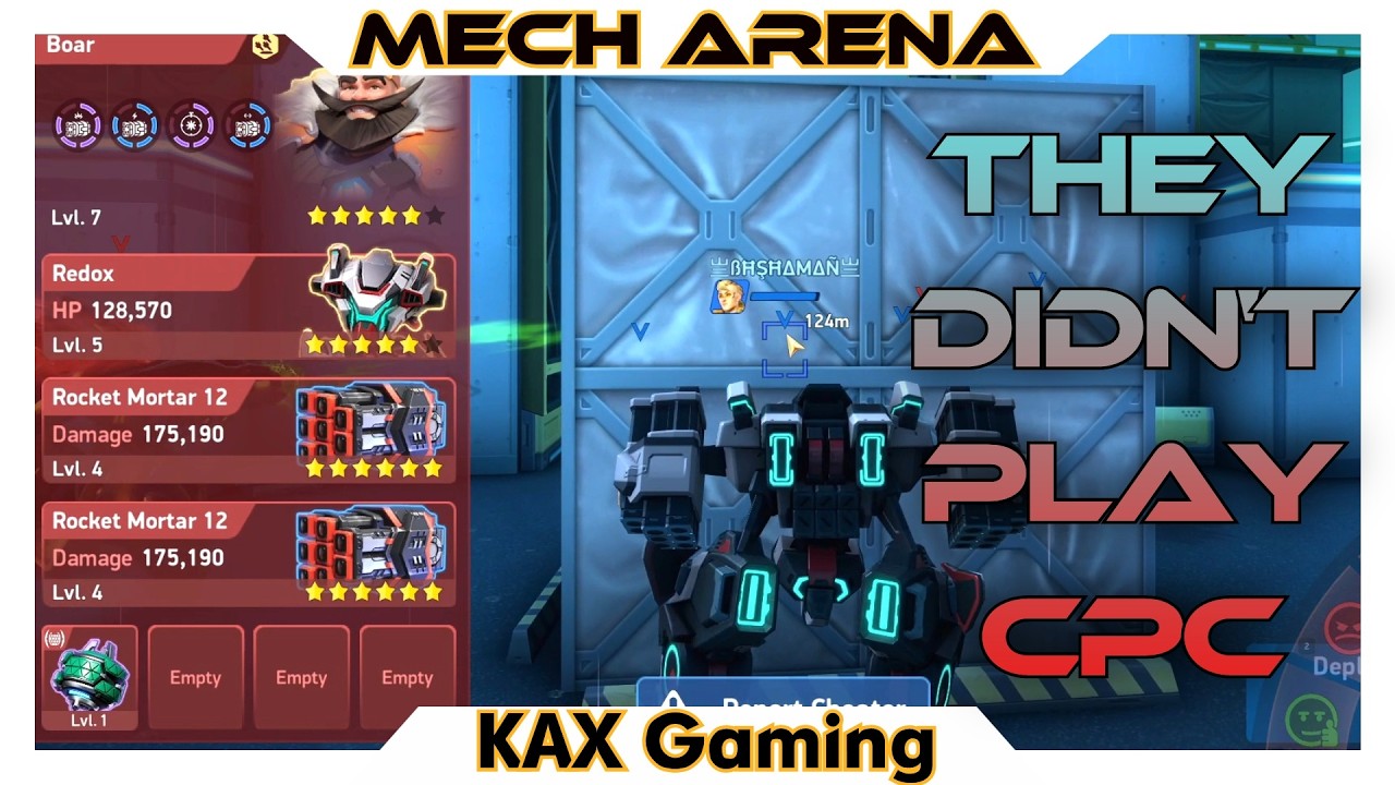 They Hid With mortars And We Played CPC🤣 - Mech Arena