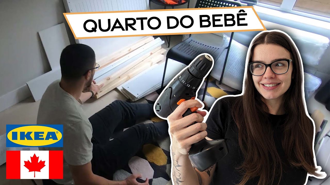 O QUARTO DO BEB&Ecirc; est&aacute; tomando forma! COMPRA de m&oacute;veis novos da IKEA | Vancouver, Canad&aacute;