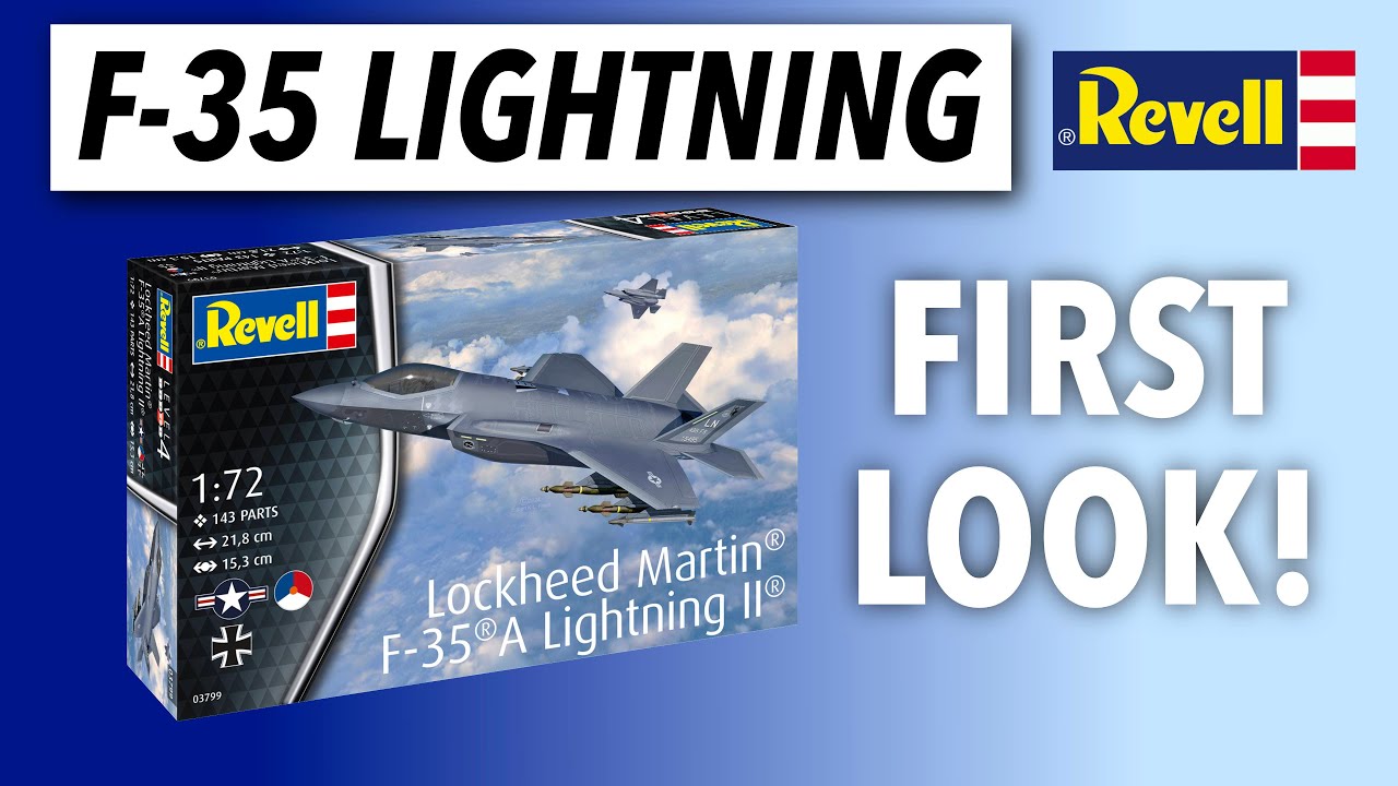NEW 2025 REVELL F-35A LIGHTNING - FIRST LOOK!