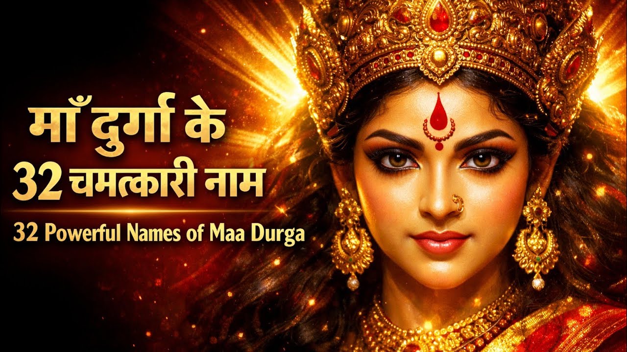 Durga Dvatrimshannama Mala | 32 Powerful Names of Maa Durga | Full Path with Meaning | Jai Mata Di