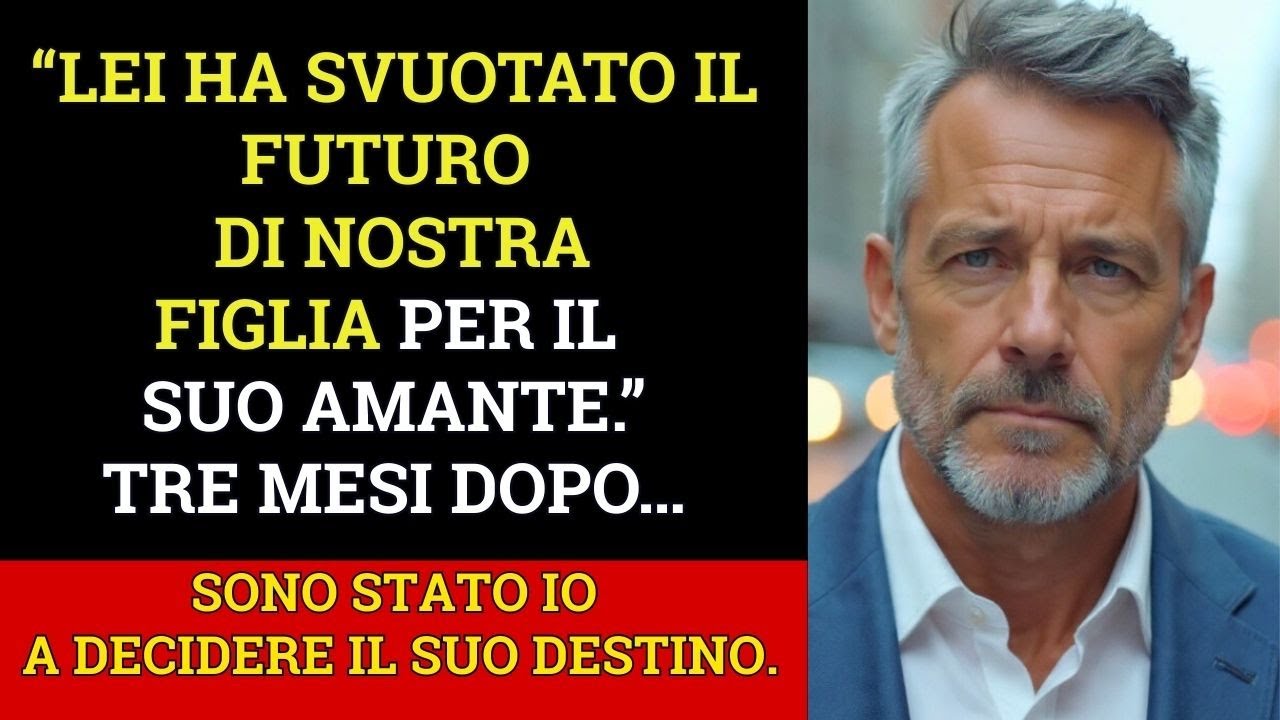 Mia MOGLIE Ha Preso Il Fondo Universitario Di Mia FIGLIA Per Dare Soldi Al Suo AMANTE, Ma…
