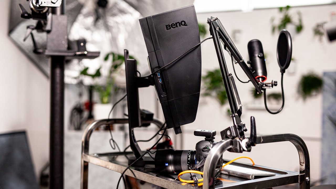 My Photography Tethering Set Up, Trolly,  Hardware And Tripod