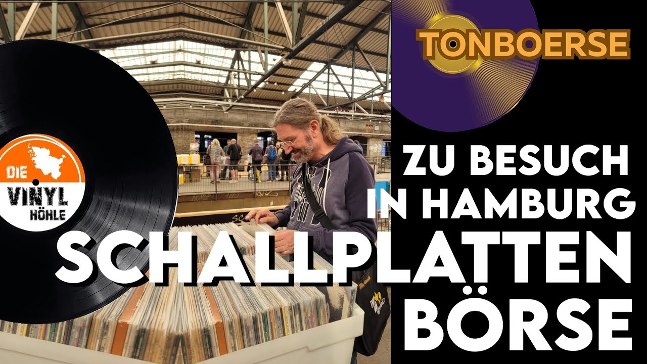 SCHALLPLATTEN-BÖRSE IN HAMBURG - Was findest man auf der Tonbörse?  #gvc #germanvinylcommunity