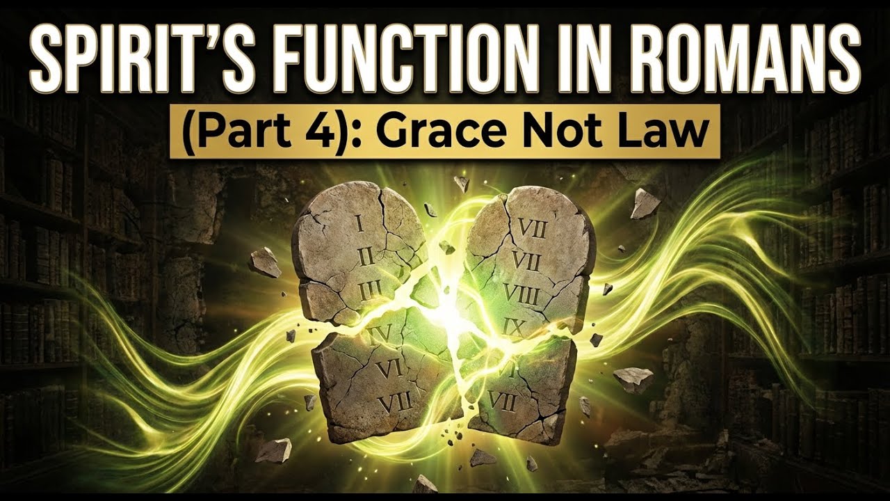 Spirit's Function in Romans (Part 4): Grace Not Law