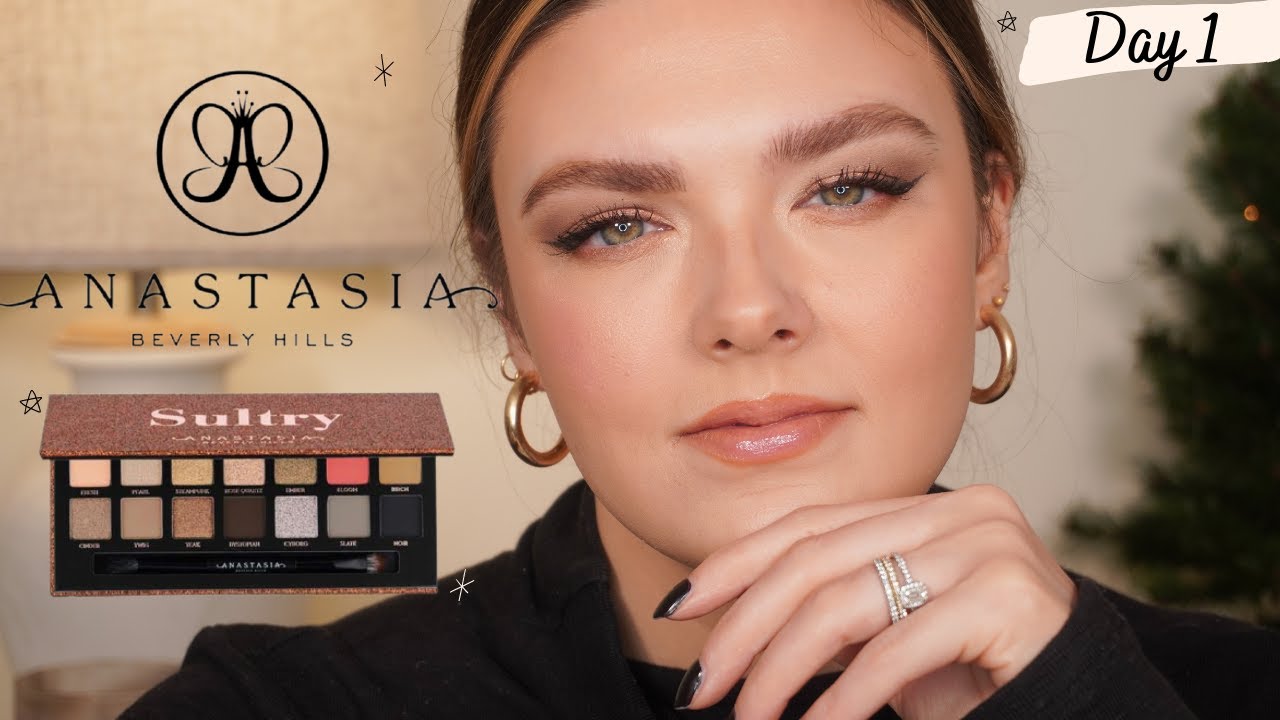12 Days Of Palettes! Anastasia Beverly Hills Sultry Palette ✨ Day 1