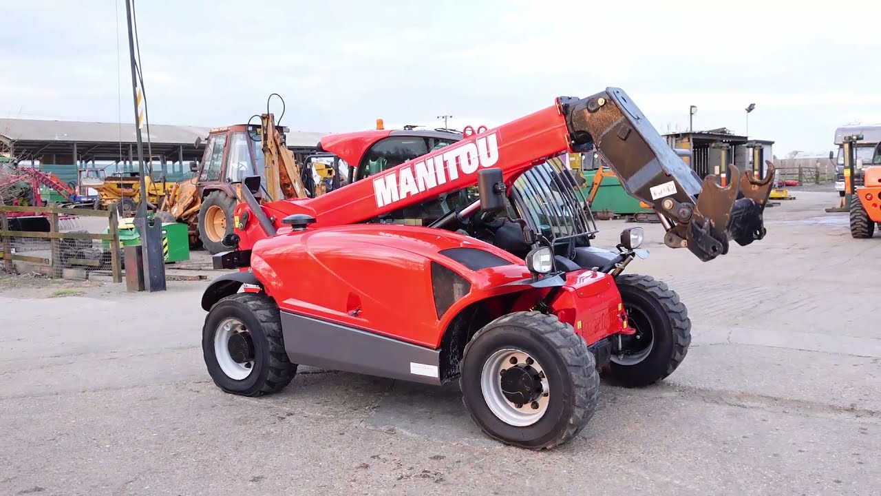Manitou MT 625 H Telehandler - Test Drive Working Review | diggersandtractors.com