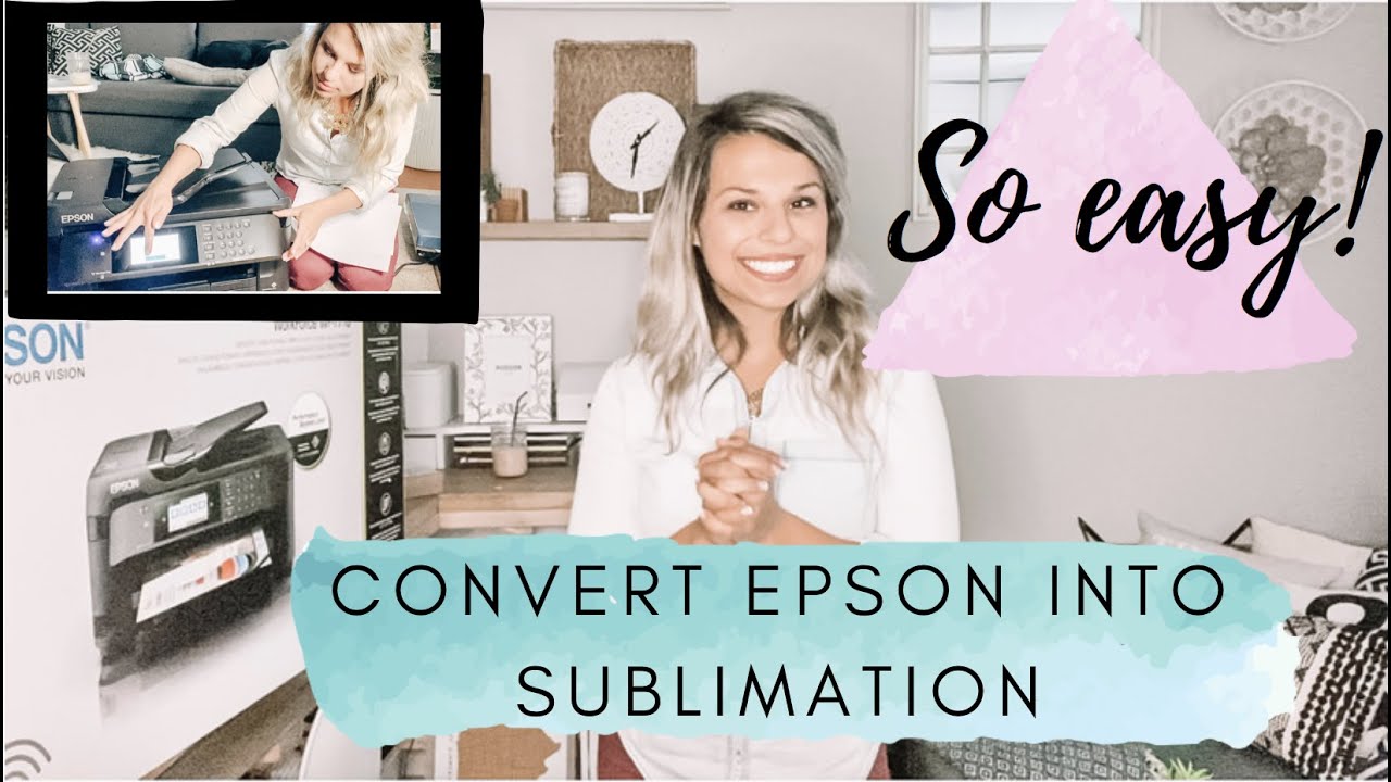 Convert Epson 7710 printer into Sublimation FAST  (Ink refill shown too)