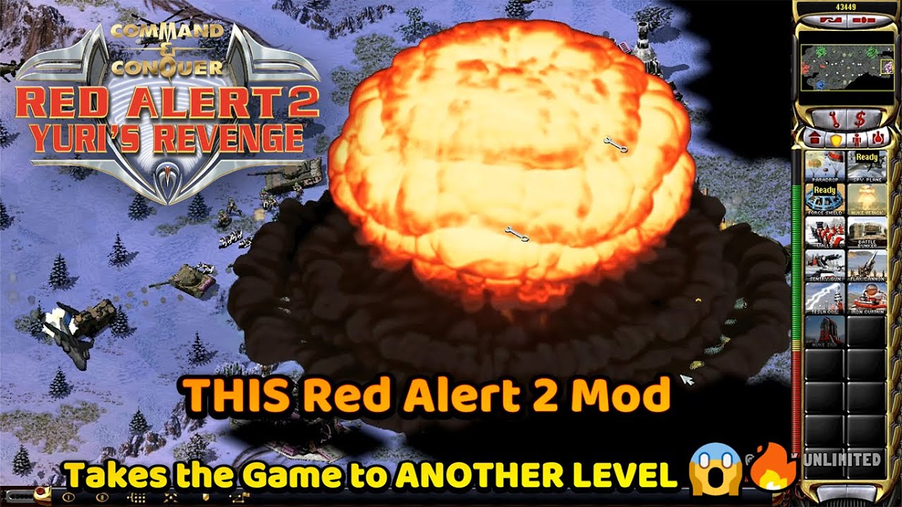 Этот новый мод для Red Alert 2 выводит игру на совершенно новый уровень 😱🔥