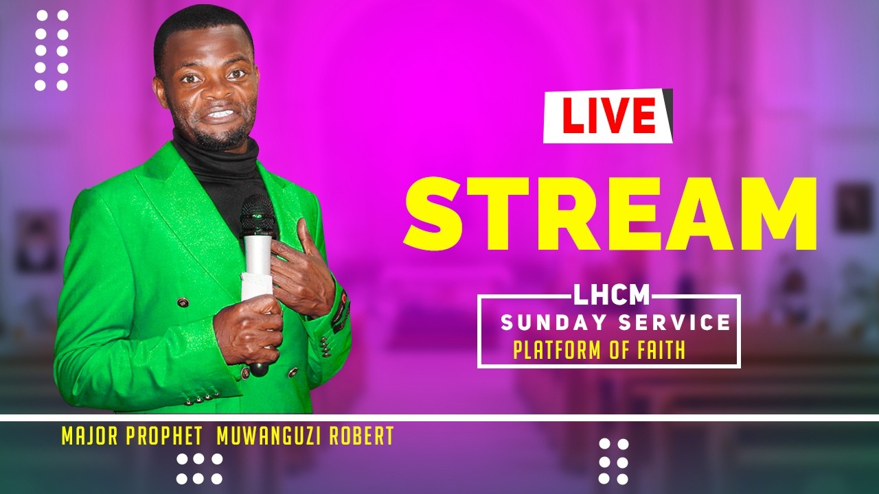 SUN.15.FEB.2026 LIVE INTERNATIONAL SUNDAY SERVICE WITH PROPHET MUWANGUZI ROBERT AT LHCM MUKONO.