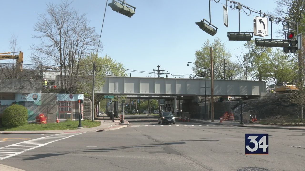 Construction wrapping up on Front Street railroad bridge