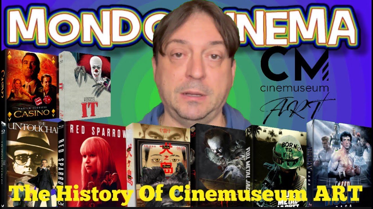 Cinemuseum ART, The History (Collezione Film,DVD,Blu Ray,4K)