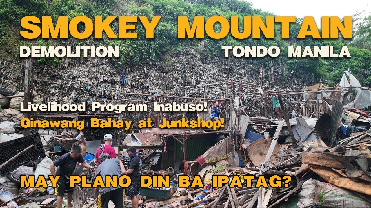 Inabusong Livelihood Program - Smokey Mountain Tondo Manila Clearing Operation with General Sukat