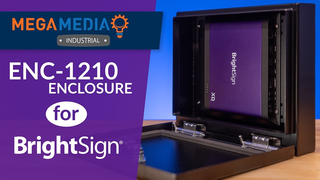BrightSign Enclosure - Secure and Protect your Brightsign Player