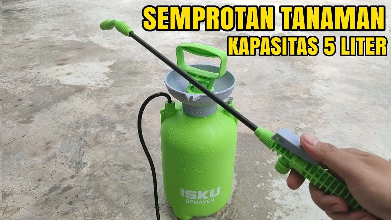 REVIEW SPRAYER ISKU KAPASITAS 5 LITER‼️SEMPROTAN TANAMAN MURAH BERKUALITAS‼️